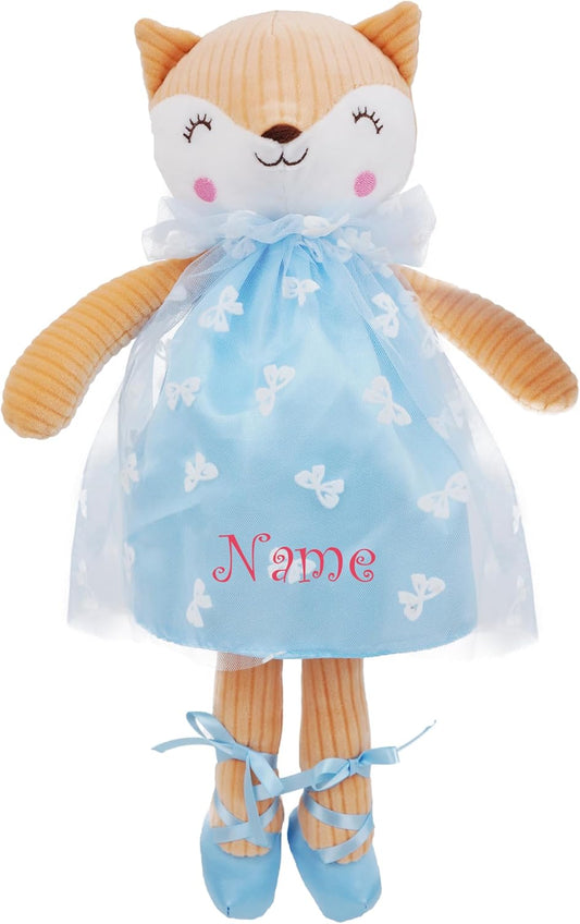June Garden Muñeca de peluche personalizada de 16" Joesie Fox B...