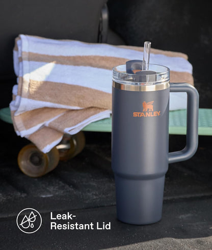 Stanley Quencher H2.0 - Vaso con mango y popote de 40 onzas | Tapa...