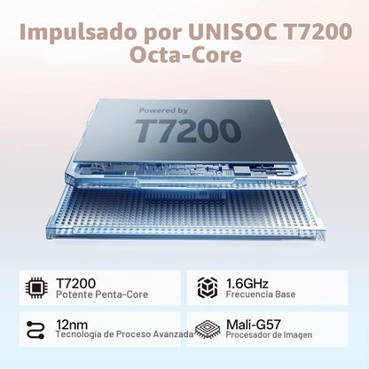 Tablet Android 16 de 10 pulgadas con teclado, 16 GB de RAM + 32 GB,...