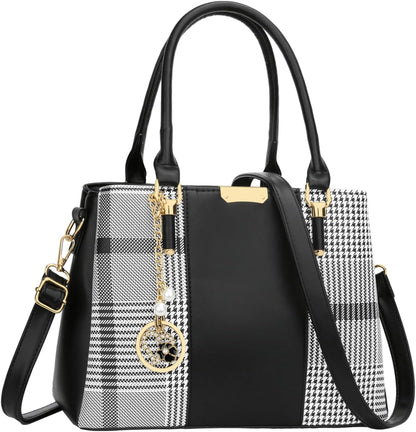 KKXIU Monederos y bolsos para mujer, Bolso tipo cartera con asa sup...