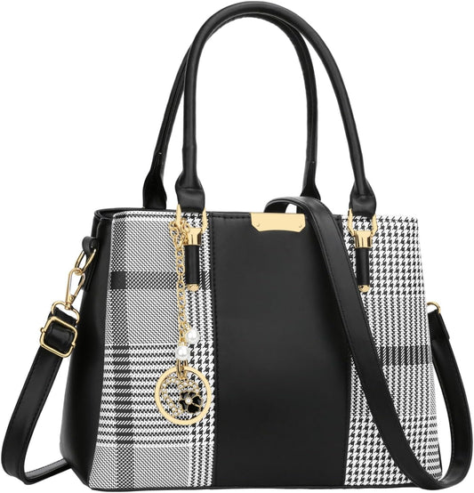 KKXIU Monederos y bolsos para mujer, Bolso tipo cartera con asa sup...