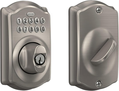 Schlage - Cerrojo de seguridad Plymouth BE365 PLY 619 con teclado,...