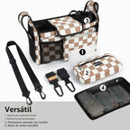 TOPDesign Organizador universal para cochecito de bebé, carrito de...