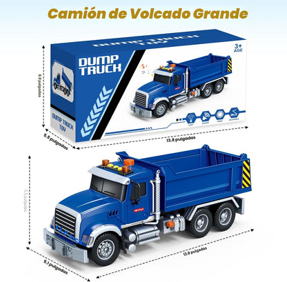 Bstoyder Juguetes para niños de 3, 4, 5, 6, 7, 8 años, camión volqu...