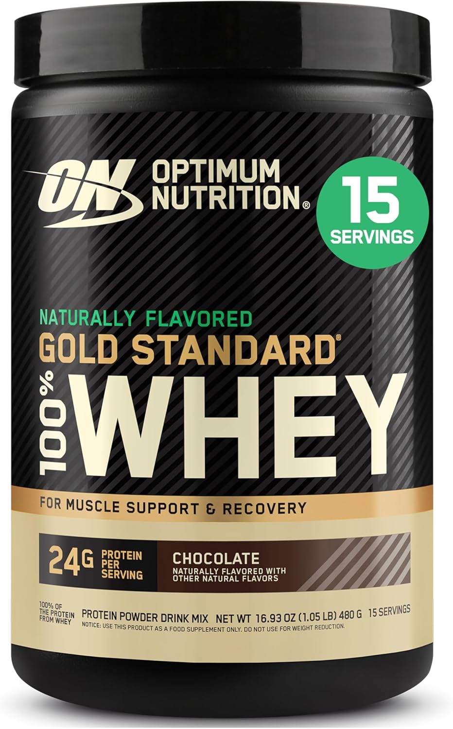 Optimum Nutrition Gold Standard - Proteína de suero en polvo, choco...