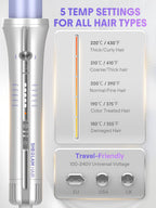 SHEGLAM One Touch Airflow Styler Pro Rotación automática 3.0 Tecnol...