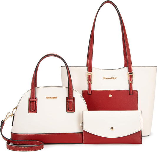 Montana West - Juego de 3 piezas de bolsos para mujer: bolso de man...