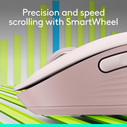 Ratón inalámbrico Logitech Signature M650 para manos pequeñas y med...