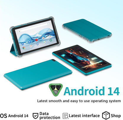 IWEGGO Tablet Android 14 con funda, 7 pulgadas 8 GB RAM+32 GB ROM\/...