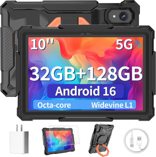 SCREENOVATE Tableta 10 pulgadas Android 16 tableta, 32GB RAM 128GB...