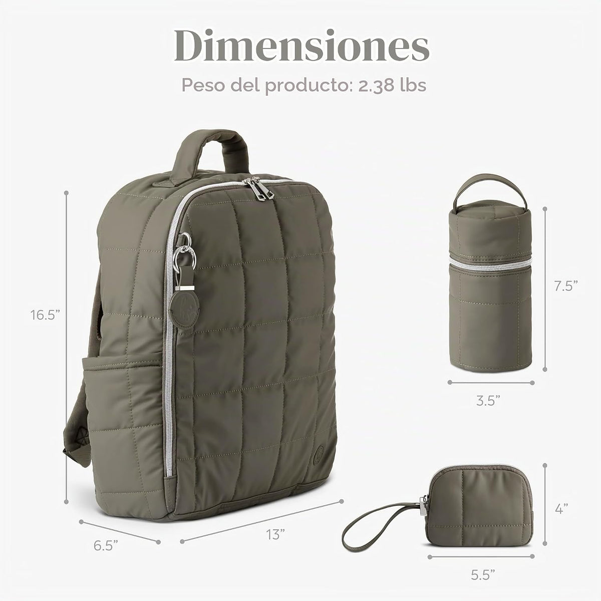 Hannah &amp; Sophia Mochila unisex Hannah &amp; Sophia North para n...