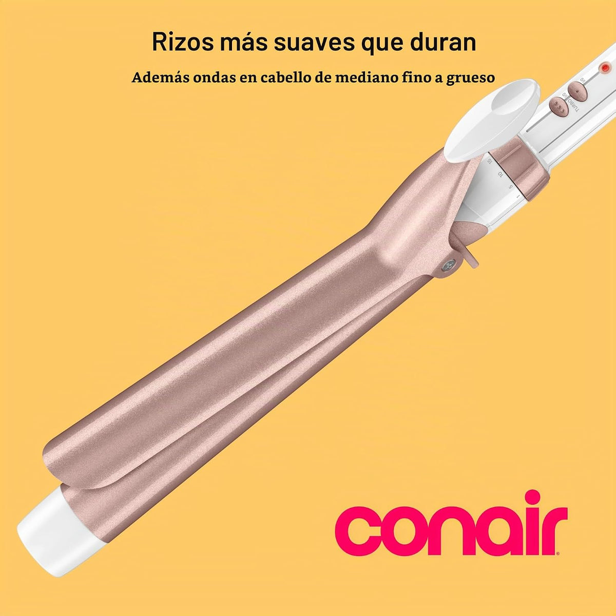 Conair - Plancha rizadora extra larga, doble cerámica, 1 1\/4 pulga...