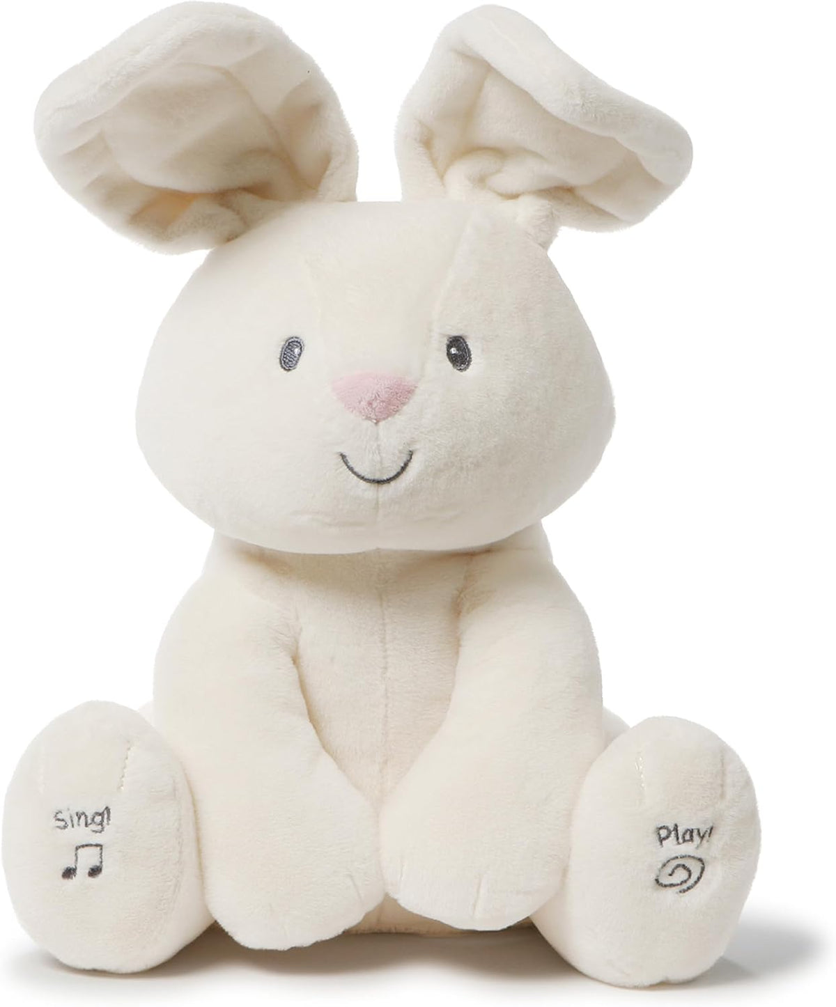 GUND Baby Flora Bunny Juguete musical interactivo animado para bebé...