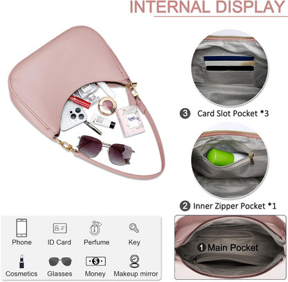KKXIU Bolso de hombro para mujer, lindos bolsos y bolsos hobo | Bol...