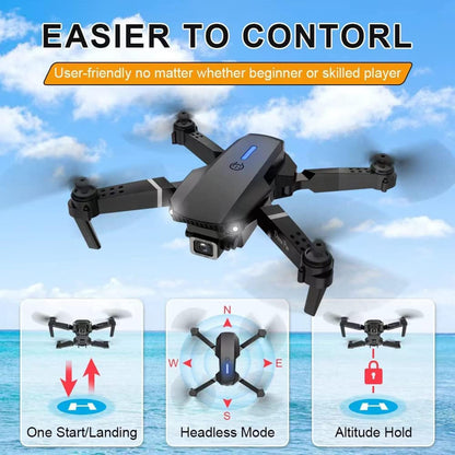 Mini dron con cámara para adultos \u2013 Regalo de juguete de Navid...