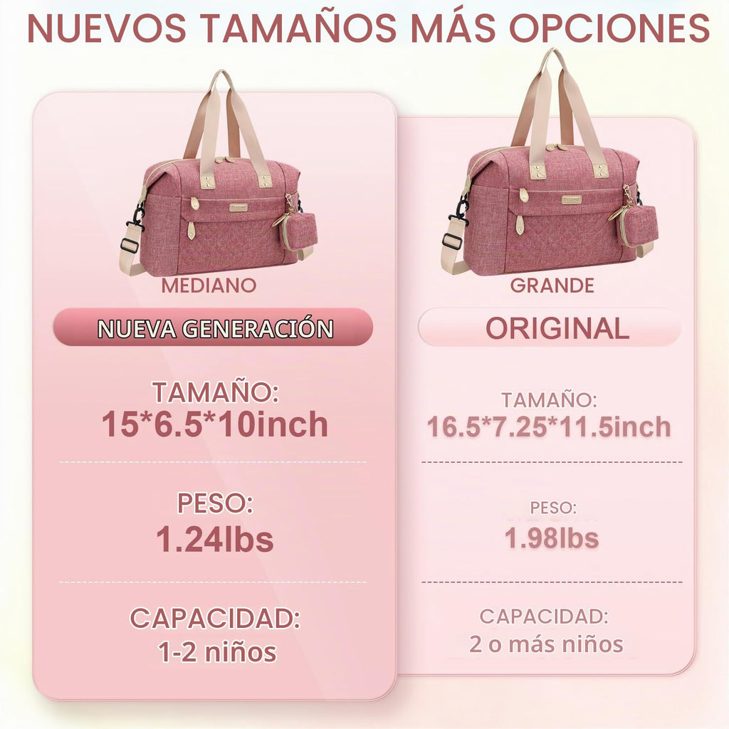 Pritent Bolsa de Pañales Tipo Tote \u2013 Bolsas de pañales para be...