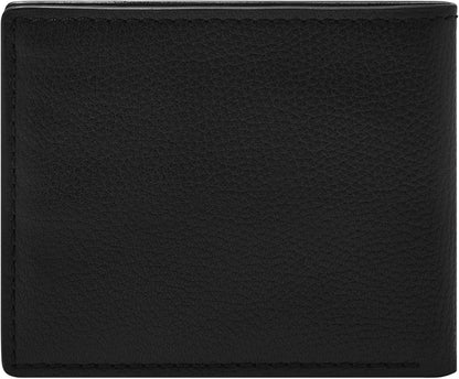 Fossil Carson - Cartera plegable de piel para hombre con identifica...