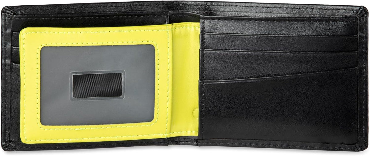 Calvin Klein Billetera plegable minimalista de cuero RFID para homb...
