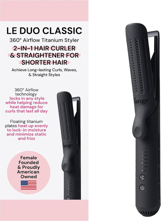 L'Ange Hair Le Duo - Moldeador de flujo de aire estándar de 360...