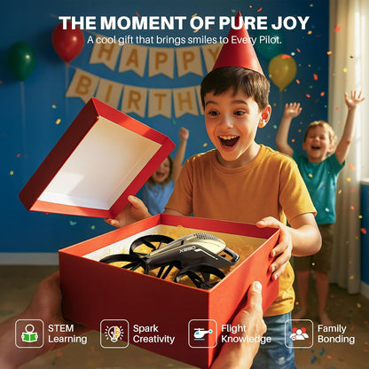 SYMA X990 - Avión RC para niños, acrobacias volando con protector d...