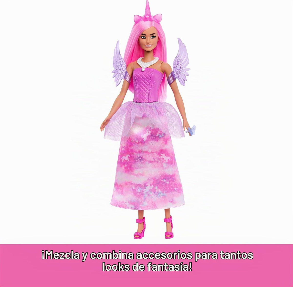 Barbie Calendario de Adviento con muñeca con accesorios de fantasía...
