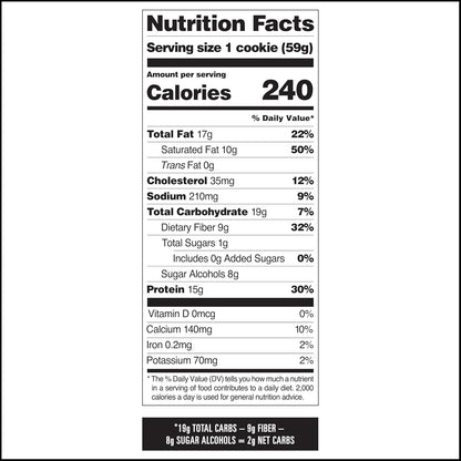 Proteína Quest galletas mantequilla de maní (Chocolate Chip) | 0.07...