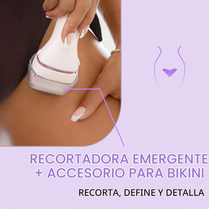 Panasonic Recortadora de bikini para mujer, maquinilla de afeitar e...