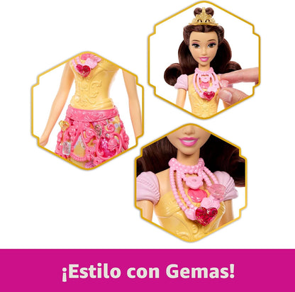 Mattel Disney Princesa Bella Sorpresa Muñeca De Moda Y Accesorios |...