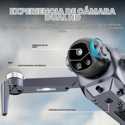 Contixo F26 Volant Drone con controlador de pantalla de 4.3", F...