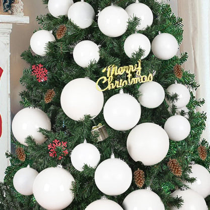 Benjia Adornos navideños extra grandes para exterior, bolas enormes...