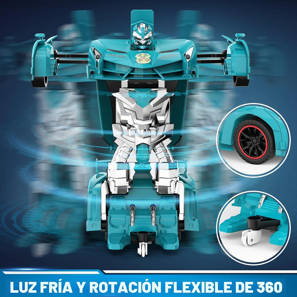 FDJ Automóvil a control remoto \u2013 Robot de automóvil transforma...