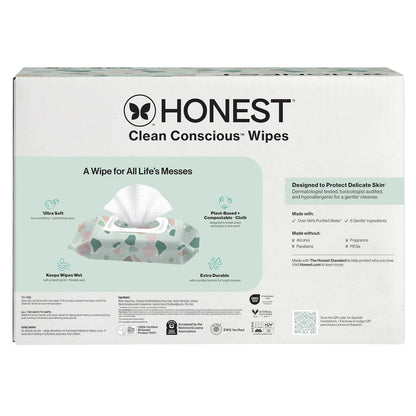The Honest Company - Toallitas limpiadoras para bebé con 99% de agu...