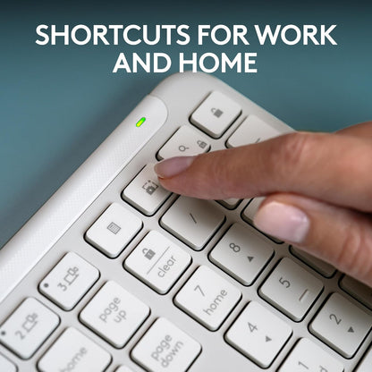Teclado inalámbrico Logitech Signature Slim K950 con escritura sile...