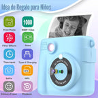 ESOXOFFORE Cámara para niños con impresión instantánea, regalos de...