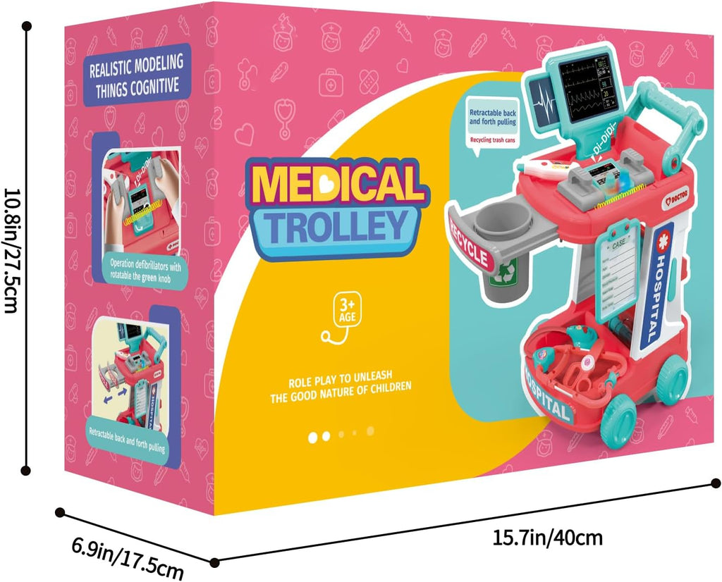 Liberry - Kit médico para niños pequeños, juguete para niñas y niño...