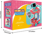 Liberry - Kit médico para niños pequeños, juguete para niñas y niño...