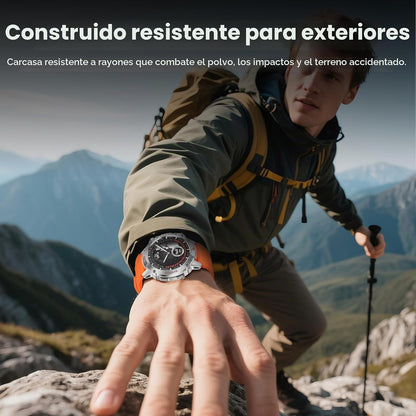 Reloj inteligente para correr para hombres, 1,43" AMOLED, resistent...