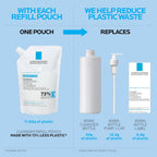 La Roche-Posay Toleriane - Limpiador facial suave e hidratante, lim...