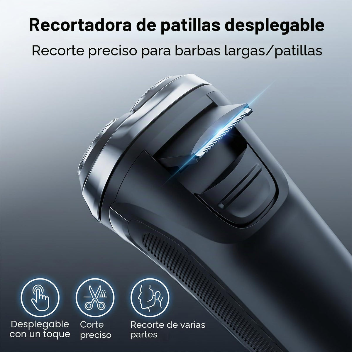 Ordele Maquinilla de afeitar eléctrica para hombres, afeitadora elé...