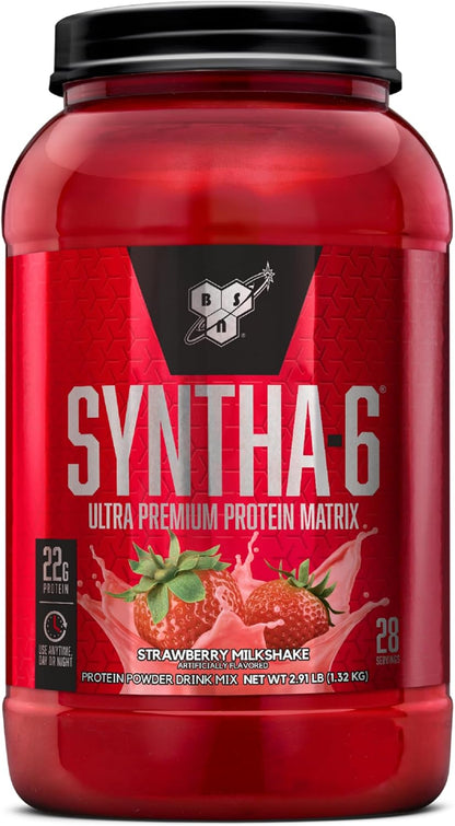 BSN SYNTHA-6 Proteína de suero en polvo, proteína de fresa en polvo...