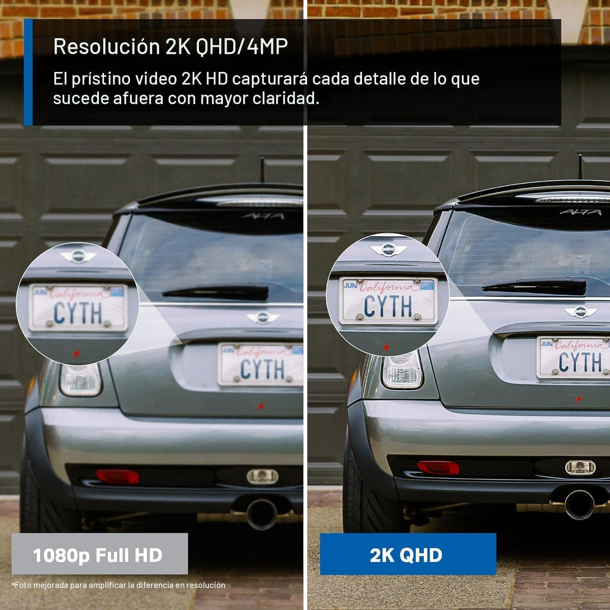 Tapo MagCam 2K+ Cámara de seguridad inalámbrica para exteriores, al...
