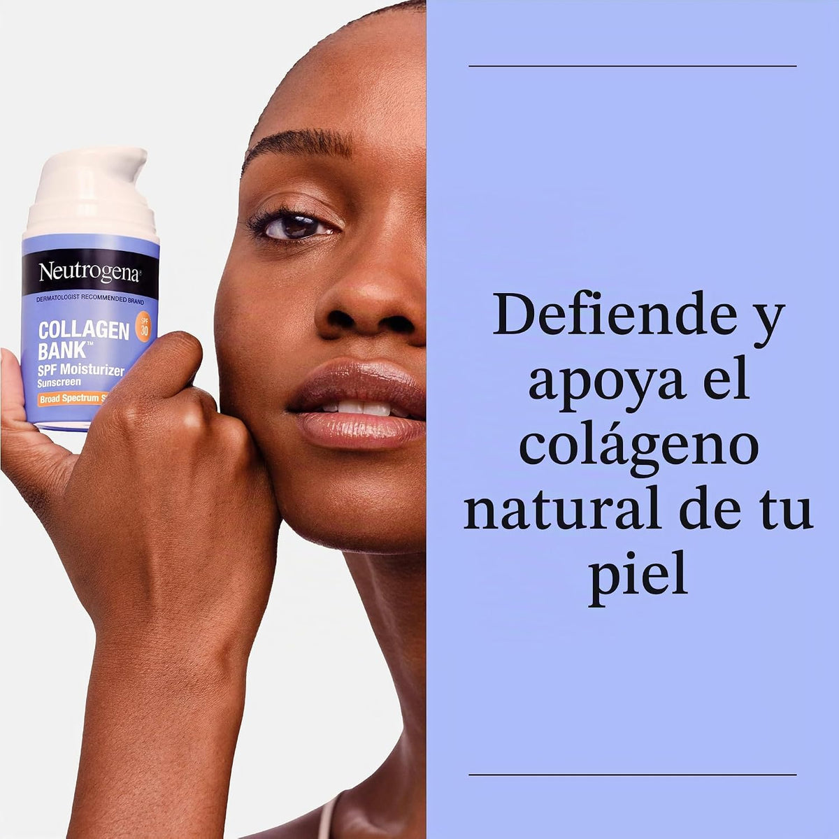 Neutrogena Collagen Bank Hidratante Facial con SPF 30 Protector Sol...