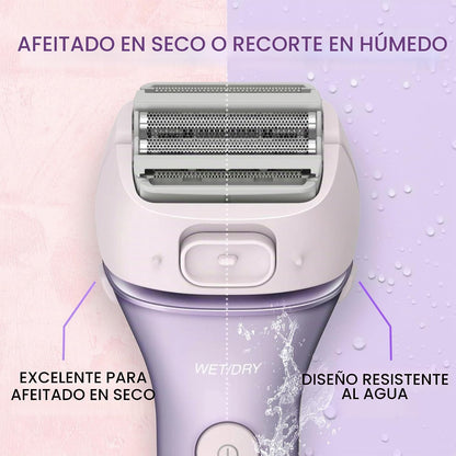 Panasonic Recortadora de bikini para mujer, maquinilla de afeitar e...