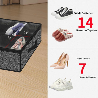 Onlyeasy 2 Pack Bolsa Organizadora de Almacenamiento para Zapatos D...