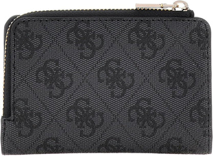 GUESS Estuche para tarjetas Laurel II con cremallera | Iconos GUESS...