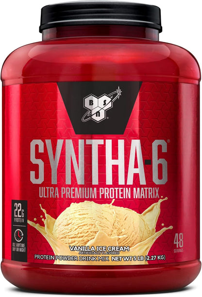 BSN SYNTHA-6 Proteína de Suero en Polvo, Caseína Micelar, Polvo Ais...