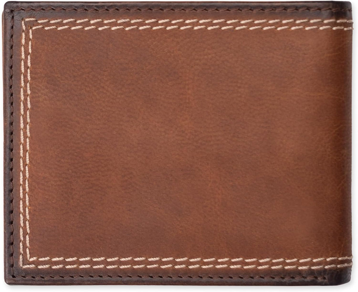 Columbia Billetera plegable delgada RFID para hombre con ventana de...