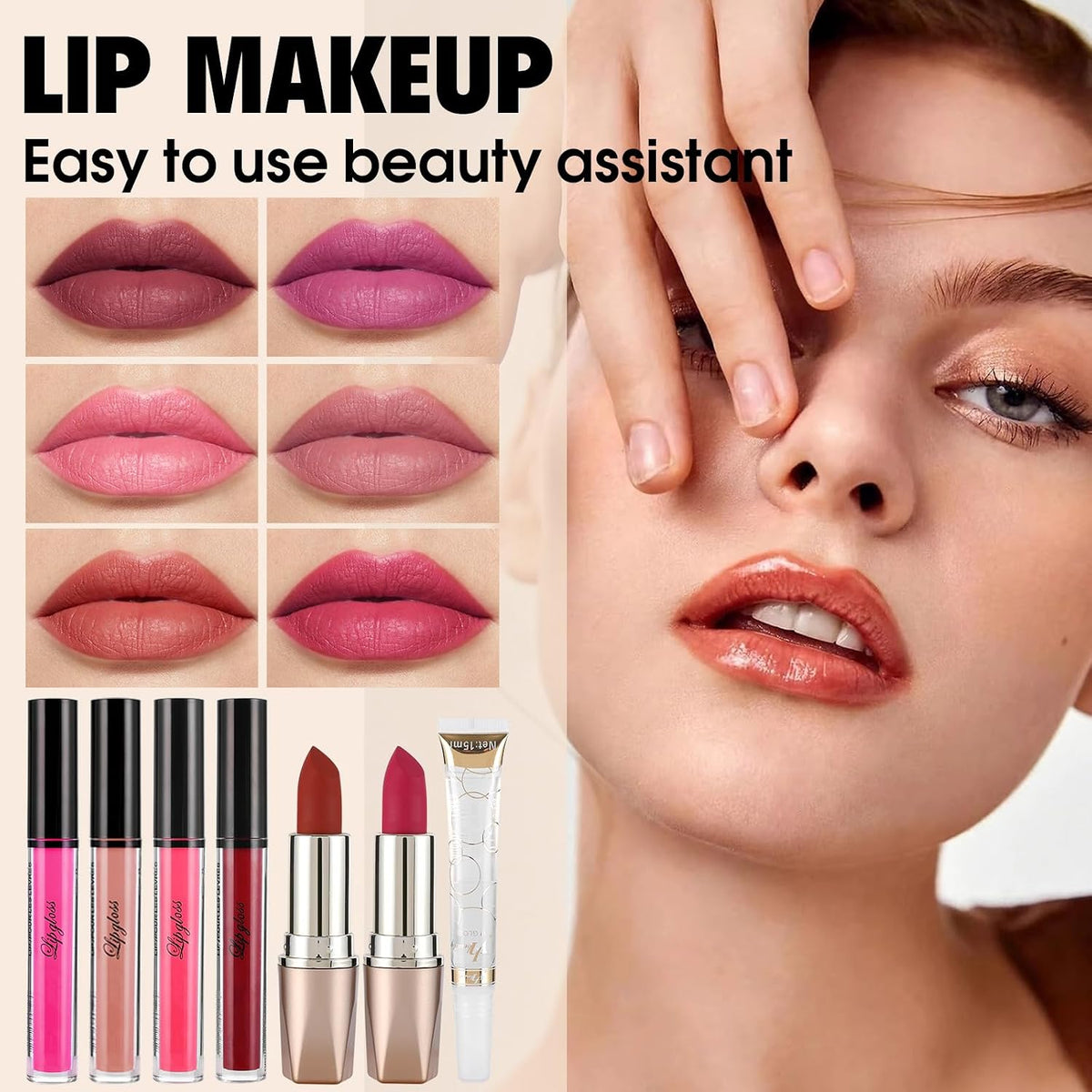 Kit de maquillaje para mujeres: paleta de sombra de ojos de base |...