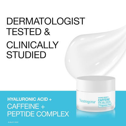 Neutrogena Hydro Boost + Crema de ojos para ojeras e hinchazón, cre...