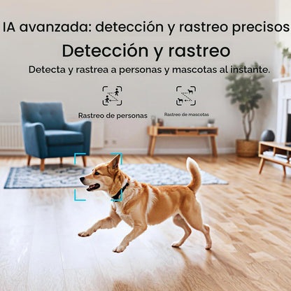 eufy Security Cámara interior 4K E30, panorámica e inclinación | Vi...
